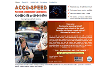 Tablet Screenshot of accu-speed.com